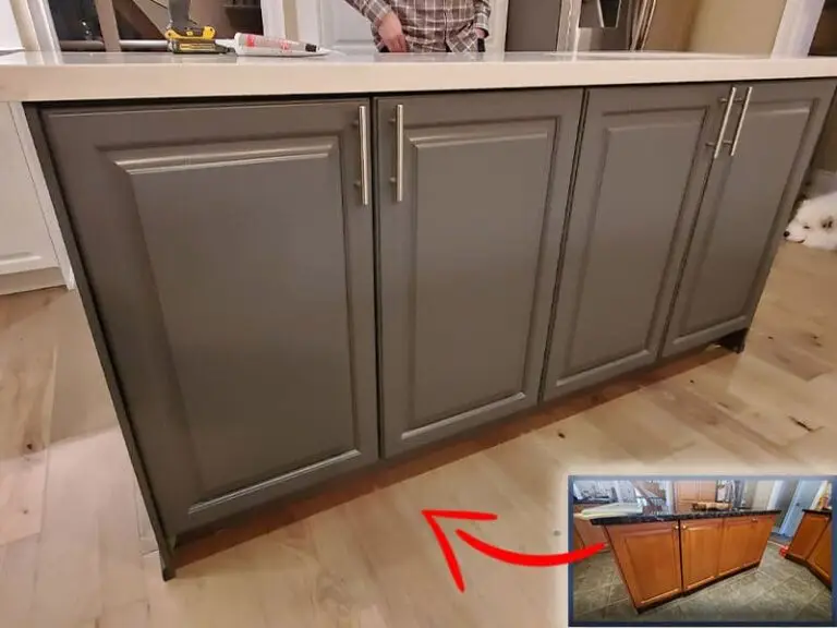 Arsh Arts Painting Kitchen Island Gray White Cabinets Vaughan