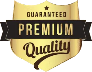 Premium Quality Guaranteed Badge